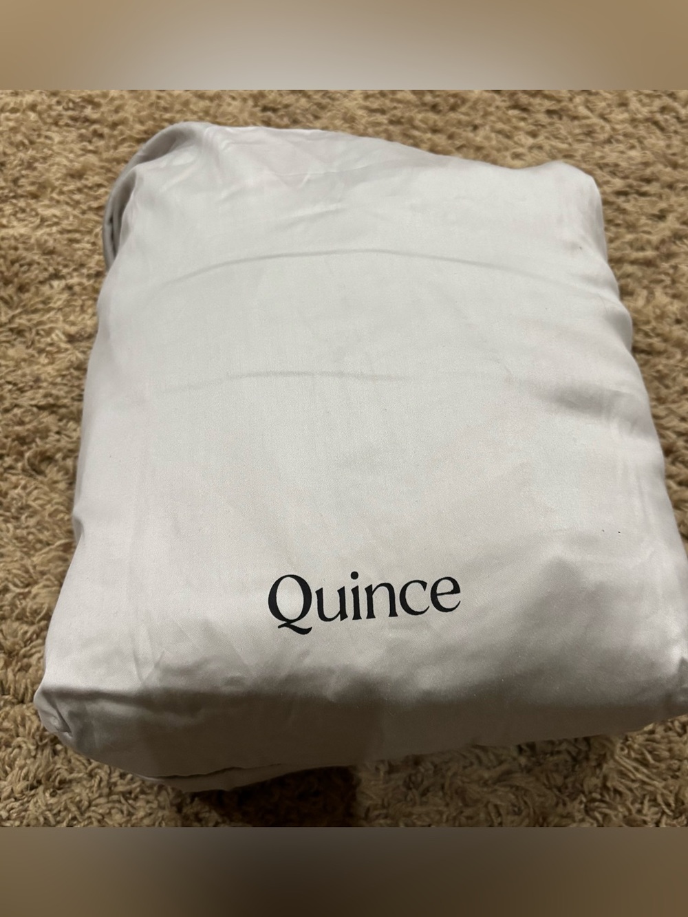 Quince Signature Giza Cotton Sateen Queen Sheet Set